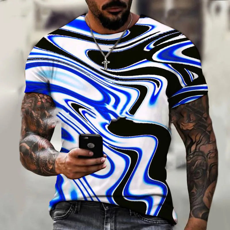 New3D Print dazzle Clothing Fashion Men Women T-shirt Plus Size S-7XL Four Seasons Casual Oversized Streetwear Summer Round Neck