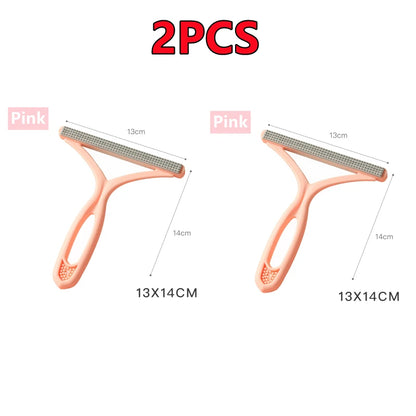 2/1PC Silicone Double Sided Pet Hair Remover Lint Remover Clean Tool Shaver Sweater Cleaner Fabric Shaver Scraper Clothes Carpet - Glo Shop
