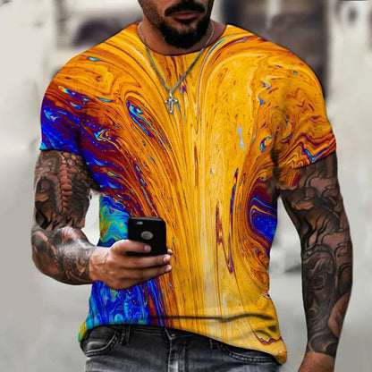New3D Print dazzle Clothing Fashion Men Women T-shirt Plus Size S-7XL Four Seasons Casual Oversized Streetwear Summer Round Neck