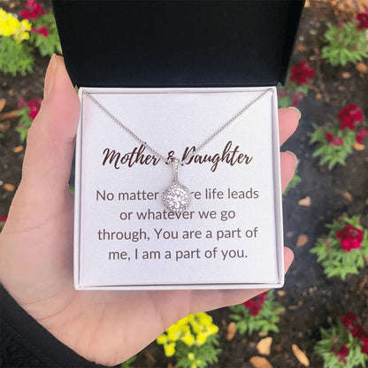 Mother to Daughter Message Card with Necklace - Glo Shop