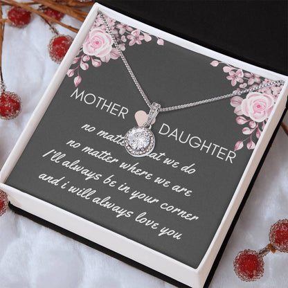 Mother to Daughter Message Card with (Eternal Hope Necklace) - Glo Shop