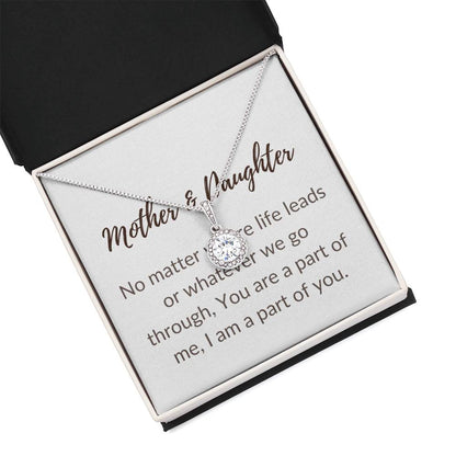 Mother to Daughter Message Card with Necklace - Glo Shop