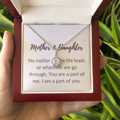 Mother to Daughter Message Card with Necklace - Glo Shop