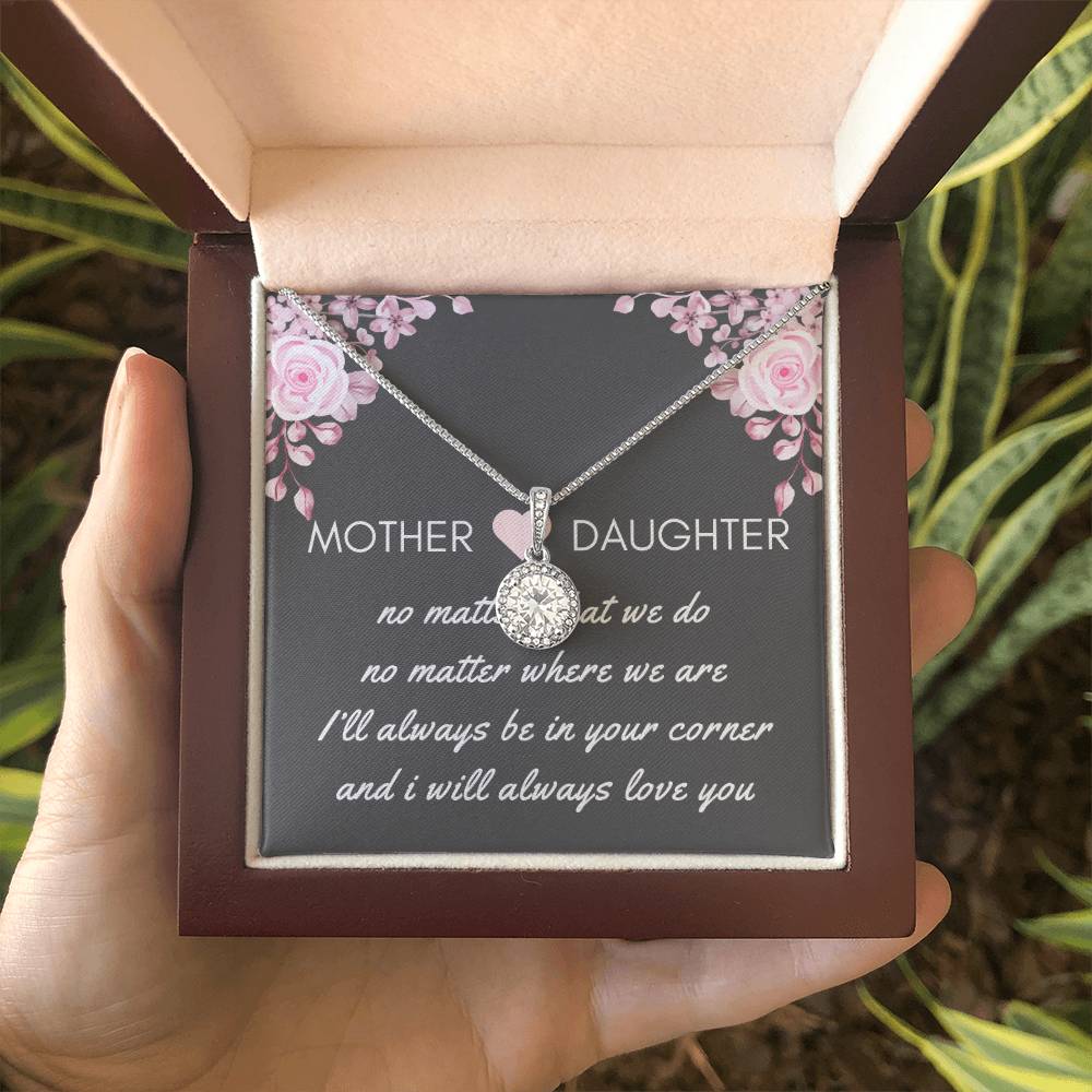 Mother to Daughter Message Card with (Eternal Hope Necklace) - Glo Shop