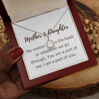 Mother to Daughter Message Card with Necklace - Glo Shop