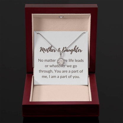 Mother to Daughter Message Card with Necklace - Glo Shop