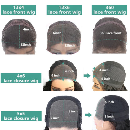 30 38 Inch Bone Straight Transparent 13x6 Lace Frontal Human Hair Wigs 180 Density Brazilian Remy 13x4 Lace Front Wig For Women - Glo Shop