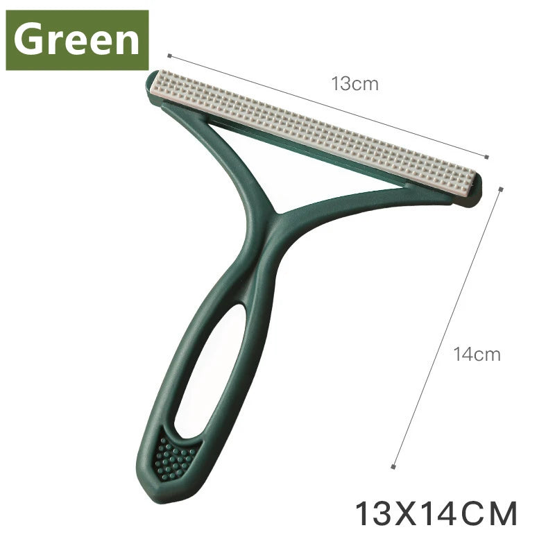 2/1PC Silicone Double Sided Pet Hair Remover Lint Remover Clean Tool Shaver Sweater Cleaner Fabric Shaver Scraper Clothes Carpet - Glo Shop