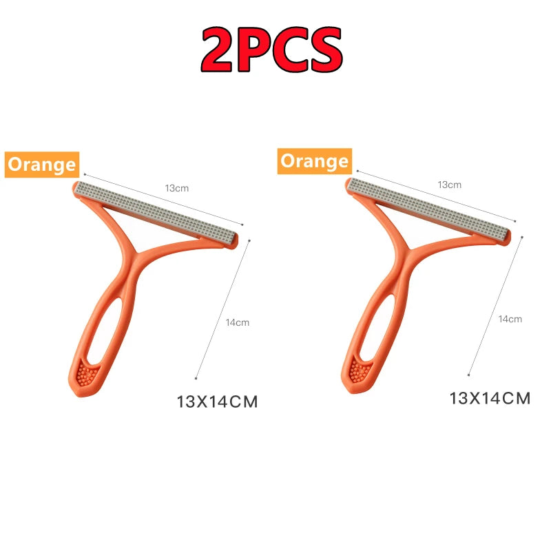 2/1PC Silicone Double Sided Pet Hair Remover Lint Remover Clean Tool Shaver Sweater Cleaner Fabric Shaver Scraper Clothes Carpet - Glo Shop