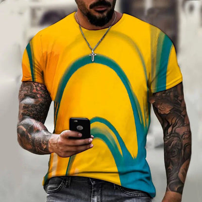 New3D Print dazzle Clothing Fashion Men Women T-shirt Plus Size S-7XL Four Seasons Casual Oversized Streetwear Summer Round Neck