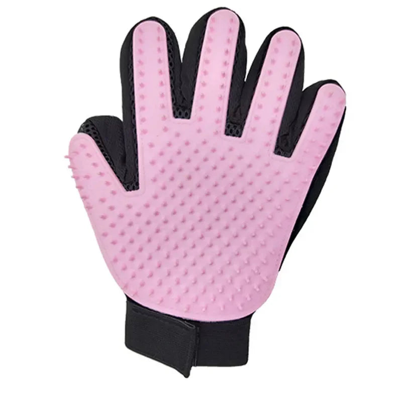 Pet Glove for Dog Cat Grooming Glove Cat Hair Deshedding Brush Pet Bath Hair Remover Clean Massage Brush Dogs Grooming Supplies - Glo Shop