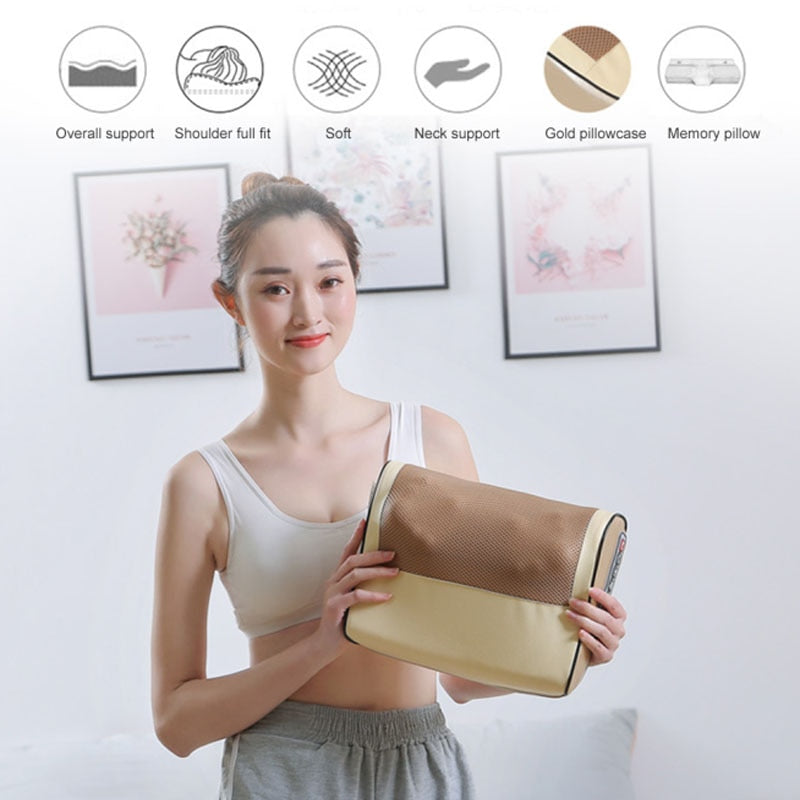 Electric Shiatsu Massage Pillow - Glo Shop